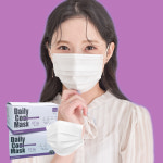 비에스 데일리쿨마스크 국산 KF80 비말차단 덴탈 마스크 티슈형 FREE(One size)