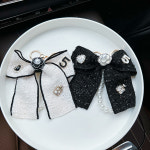 아이보 리본 키링 고리 키홀더 가방꾸미기