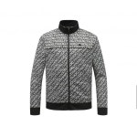 링스골프 남성 로고 자카드 풀오픈 티셔츠 BK US