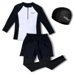 써핏 남아용 반집업 래쉬가드 3종 세트 19호 SFRJ011