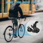 투어니 산악 자전거를 위한 후아즈 리어 디레일러 6 7단 변속 직접 마운트 디자인 RD-TY300