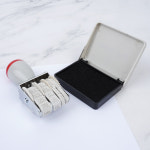 일상다많사 날짜 고무 스탬프 제조일자 유통기한 검사일자 표기 숫자스탬프 날짜스탬프도장