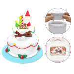 아동 미술 키트 산타 2단 케이크 만들기 교구 재료 어린이집 유치원 학교 수업