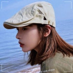 도리 모자 바리스타 헌팅캡 카페 고급스러운 우아한 아름다운 중년 순사 17WBCE568