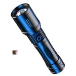 텔래스코픽랜턴 손전등 밝은 캠핑용 LED 장거리 충전식 1 단일 전지 6000배터리