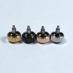 1 PC 시계 크라운 튜브 새겨진 서명 크라운 Mod Fit Submariner 시계 케이스 무브먼트 액세서리 부품