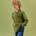 비버리힐즈폴로클럽 비버리힐스폴로클럽 아동용 PK 티셔츠 150 카키