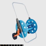 농업용 호스 신형 고무 정원 줄 이동식 고압 릴 감개 물 권선기 도르래 카트 거치대 보관대 정리 소형 감는호스 정리대 10m 호스거치대 벽걸이