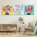 아트박스 아트앤샵 파리다자만 꽃그림 거실 부엌 침실 인테리어액자 3종