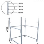 대용량 톤백 거치대 마대자루 톤마대 랙 분리수거대