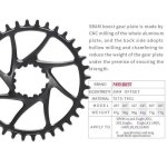 PASS QUEST 오프셋 다이렉트 마운트 체인링 SRAM X0 NX XX1 EAGLE 좁은 와이드 3 볼트 MBO