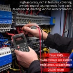 ZOYI R01 열화상 카메라 멀티미터 2 in 1 적외선 온도계 전기 테스터