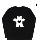 그레이버 UNISEX BEAR HEART 롱슬리브 티셔츠 G D -LS 25 -7-2R