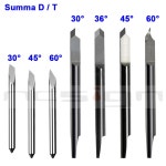 SUMMA T 커터 텅스텐 블레이드 커팅 플로터 비닐 상 D 컷아웃 나이프용 30 도 36 45 60 도