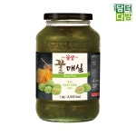 꽃샘 꽃샘 꿀매실차 1kg 자몽차 모과차 청귤차 꿀생강차 꿀유자차 석류차 꿀레몬차 복분자차 꽃샘꿀레몬차 꿀대 1개 1kg