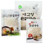 내고향 손칼국수 멸치맛 293g 생면 생칼국수 사리 진공반죽 업소용