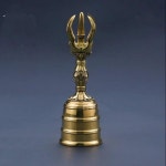 4050419 불교용품 도구 법구 불구 Lake key Kagura Bell 5 x Kongo Height 4 3 11 cm Bottom Diameter 1 4 3 6 B