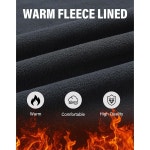 파이오니어 캠프 남성 방수 카고 하이킹 바지 플리스 안감 아웃도어 소프트쉘 스노우 스키 단열 겨울 작업용 Small