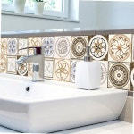 북유럽 스타일 타일 시트지 포인트 CZT 20cmX5m 1 CZT-001