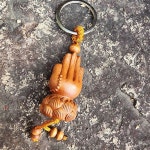 불교굿즈 소원성취 복숭아나무 합장 키링