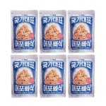 맛샘 국가대표 어포 빠삭 80g x 6봉 소주안주 빠사삭 6개