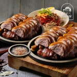 아빠식당 순살족발 세트 누적판매460만 족발세트 순살족발300g 2팩 비빔막국수 새우젓 쿠폰가황기순살
