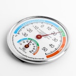 고급 정밀 온도계 습도계 아날로그 온습도계