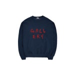 1011갤러리 1011 GALLERY 셀럽픽 Gallery Logo Sweatshirts - GYBDFWMJTP010NV 51790