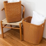 라탄 빨래 바구니 바스켓 세탁 옷 내의양말수납 소형 세탁물 다용도 뚜껑 빈티지 스몰사이즈