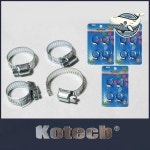 다용도 호스클립 12P 튼튼한 수도관 고정 수도밴드 수전밴드 수전반도 세탁기밴드