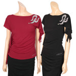 A457 에스보석티 노브댄스 라인댄스 라인 라틴 모던 사교 웰빙 공연복 단체 국산 티셔츠 바지 치마