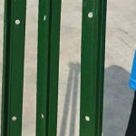 휀스 기둥 울타리 난간 말뚝 10개 능형망 지지대 철제 1 표시 은 1개 이고 5개부터 시작한다