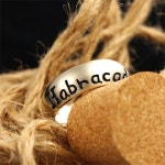 소원 부적 반지 아브라카다브라 B 실버순은반지