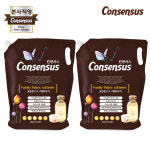 에이치비글로벌 컨센서스 표준형 섬유유연제 베이비파우더 리필