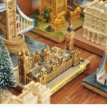 빅벤 영국 모형 퍼즐 금속 장식품 스타일 모형배 조각 유럽