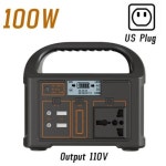 미니발전기 야외 캠핑용 LED 조명 비상 태양광 휴대용 발전소 100W 220V 3 100W 110V US 1개