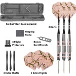 팻 캣 바이 GLD 프로덕츠 리얼트리 APC 카모 스틸 팁 다트 보관여행 케이스 23그램