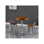 카페 4인 사각 테이블 원목 업소용 공간활용 감성 지름 60테이블