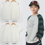 더베이지 레이어드나시반팔티 주니어 남아 티셔츠 J4385