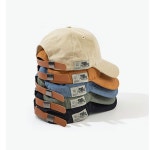 남자 여자 면 소재 패치 볼캡 URK-477