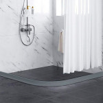 욕실 쫄대 물튀김방지 욕조 샤워 부스 파티션 물막이 샤워부스 베란다물막이