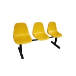 버스정류장의자 야외 벤치 편의점 야구장 식당 웨이팅 2인용 글라스 스틸 시트