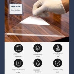 대리석 다이닝 테이블 필름 식탁 레스토랑 상판 보호 시트지 탁자 매트 비닐