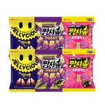 롯데웰푸드 짱셔요 라임포도맛 48g 2 핵짱셔요 콜라 50g 2 짱셔요 트리플믹스 51g 2 총6 4세트 149g