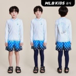 MLB키즈 모노그램 3PCS 래쉬가드 세트 BOS 7ASWM3153-43WHS