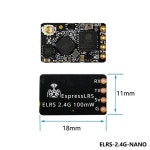 10PCS ELRS RX RC 장거리 4GHZ FPV SSLRS EXP 드론 BETAFPV 레이싱 NANO 수신기 2400