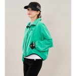 클로이 여성점퍼 망점퍼 미우 럭스 텐버디 티오프 크린퀸 골프 L 55 66