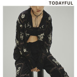 투데이풀 자수 패치워크 셔츠 Embroidery Patchwork Shirts