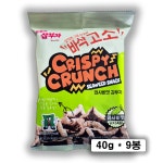 소문난삼부자 김부각 와사비맛 40g 9봉 아이반찬 찹싹김부각 술안주 아이간식 스낵 선물세트부각
