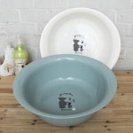 데니베어대야 대 플라스틱 욕실 화장실 세수 세면 아기목욕 대아 물바가지 다용도 가정용 목욕탕 사우나